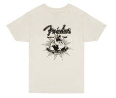 Футболка FENDER T-SHIRT WORLD TOUR VINTAGE WHITE M