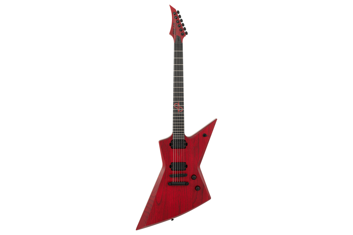  Електрогітара Solar Guitars E2.6ROP+ BLOOD RED MATTE OPEN PORE