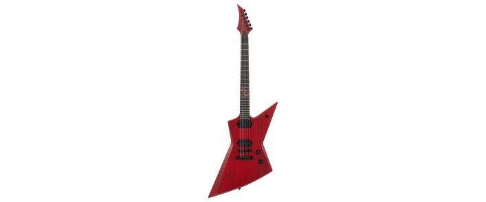  Електрогітара Solar Guitars E2.6ROP+ BLOOD RED MATTE OPEN PORE