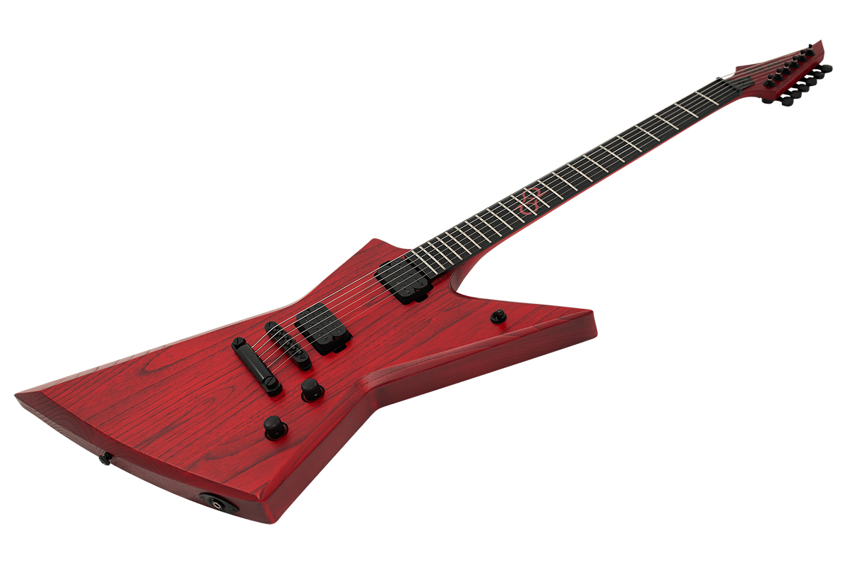  Електрогітара Solar Guitars E2.6ROP+ BLOOD RED MATTE OPEN PORE