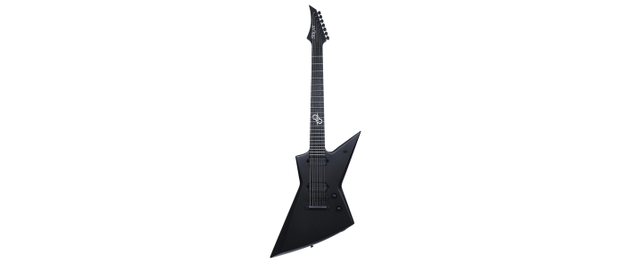 Електрогітара Solar Guitars E2.7C CARBON BLACK MATTE