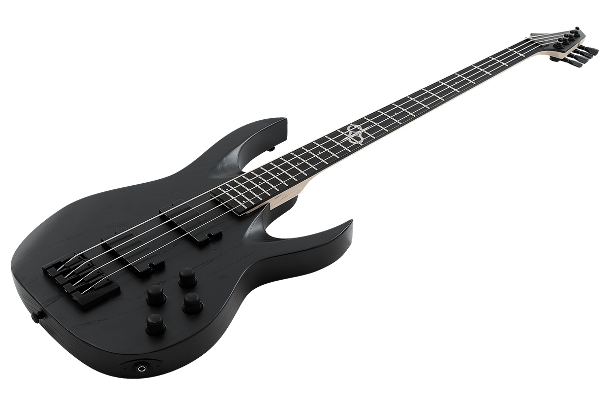 Бас-гитара SOLAR GUITARS AB2.4BOP SK BLACK OPEN PORE MATTE
