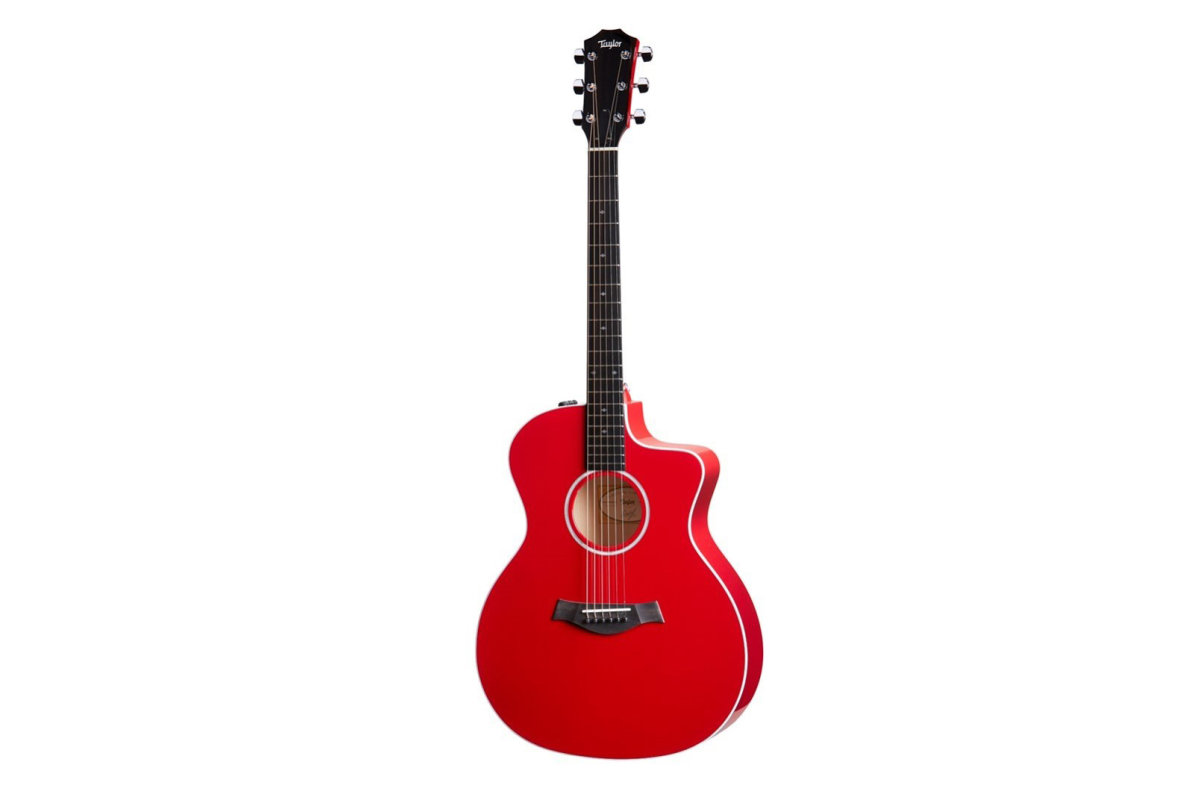 TAYLOR GUITARS 214CE RED DLX Гітара електроакустична