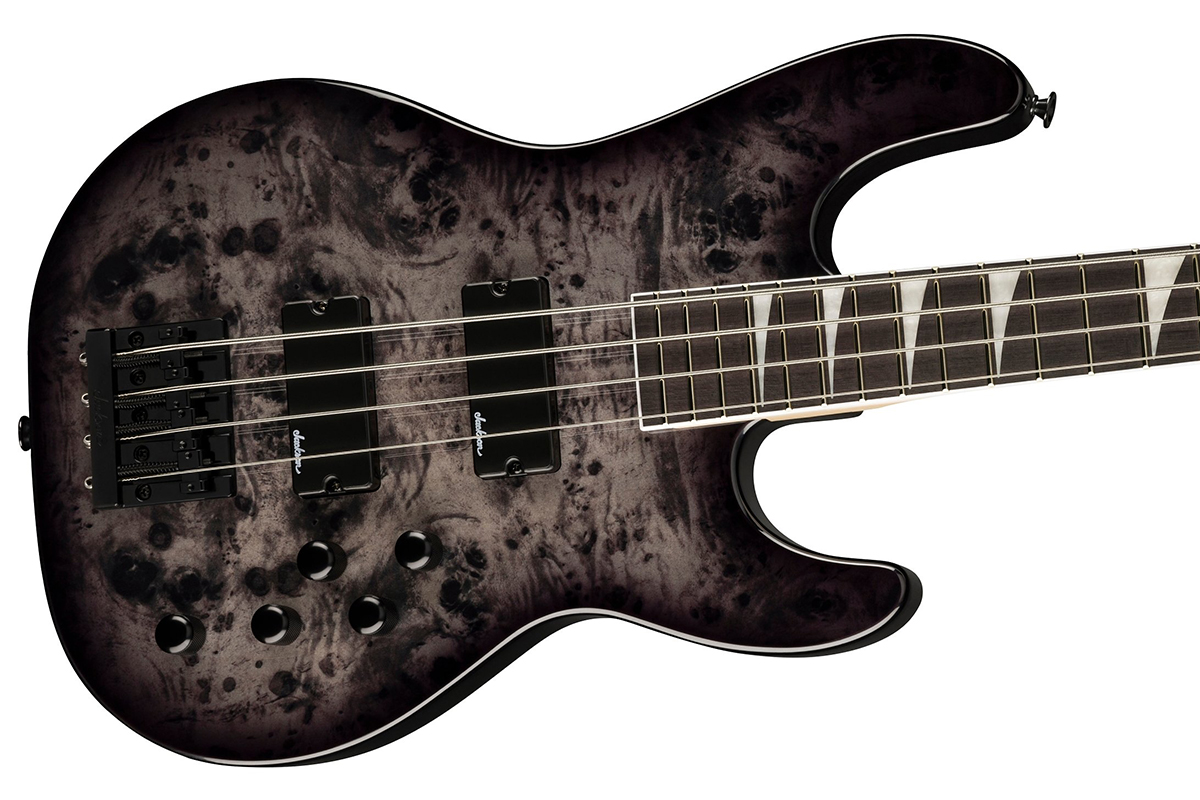 Бас-гітара JACKSON JS3P CONCERT BASS TRANSPARENT BLACK