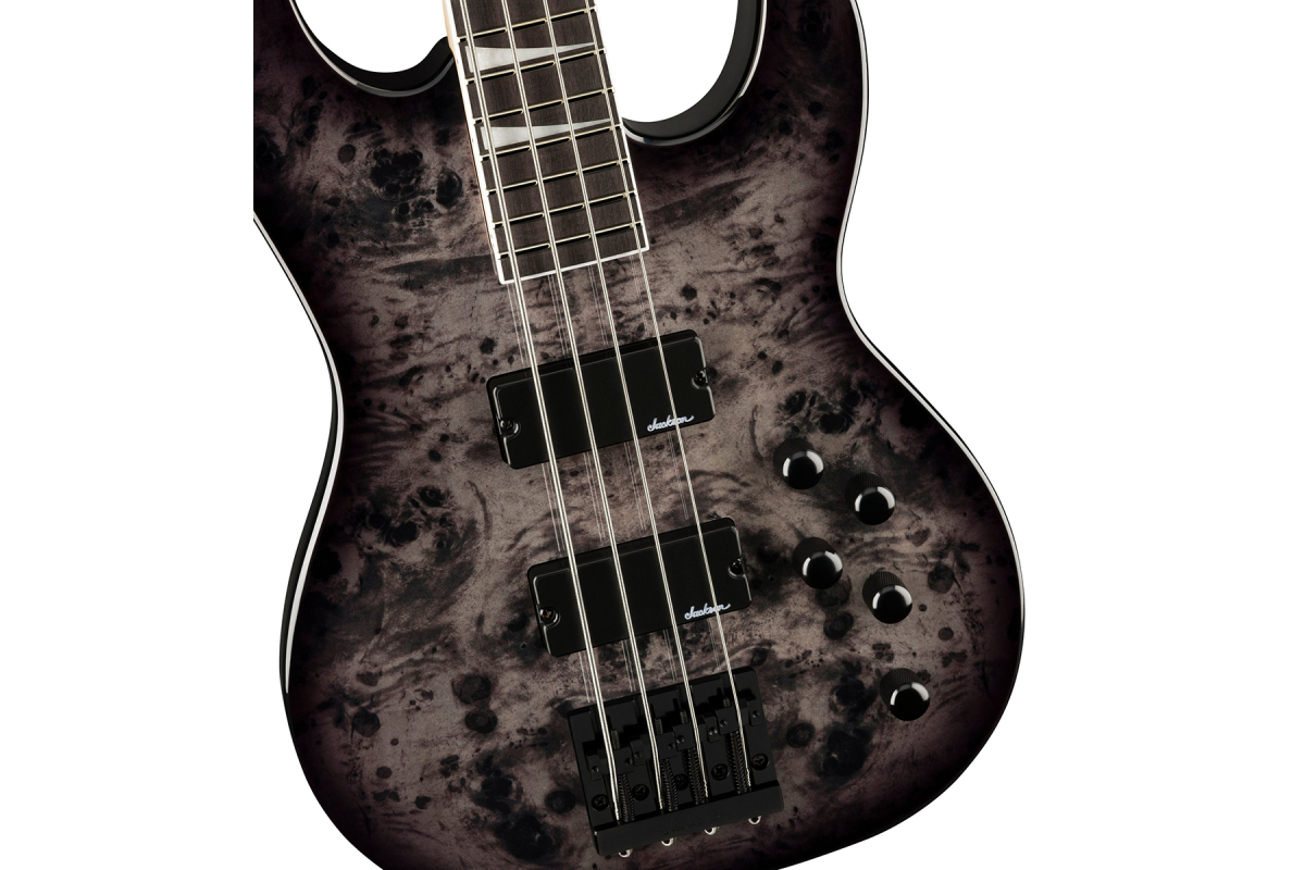 Бас-гітара JACKSON JS3P CONCERT BASS TRANSPARENT BLACK