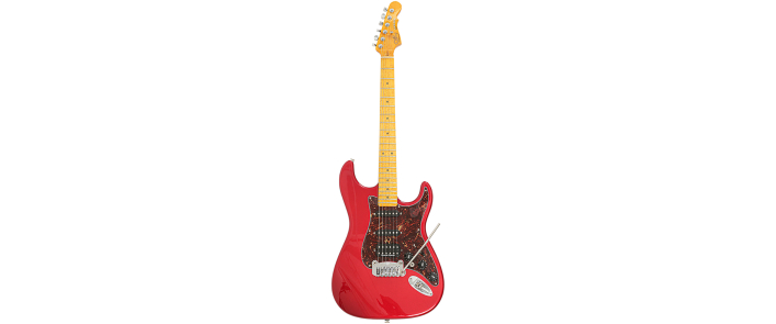 Електрогітара GL Guitars Custom Build Legacy Red Metallic Seymour DS1