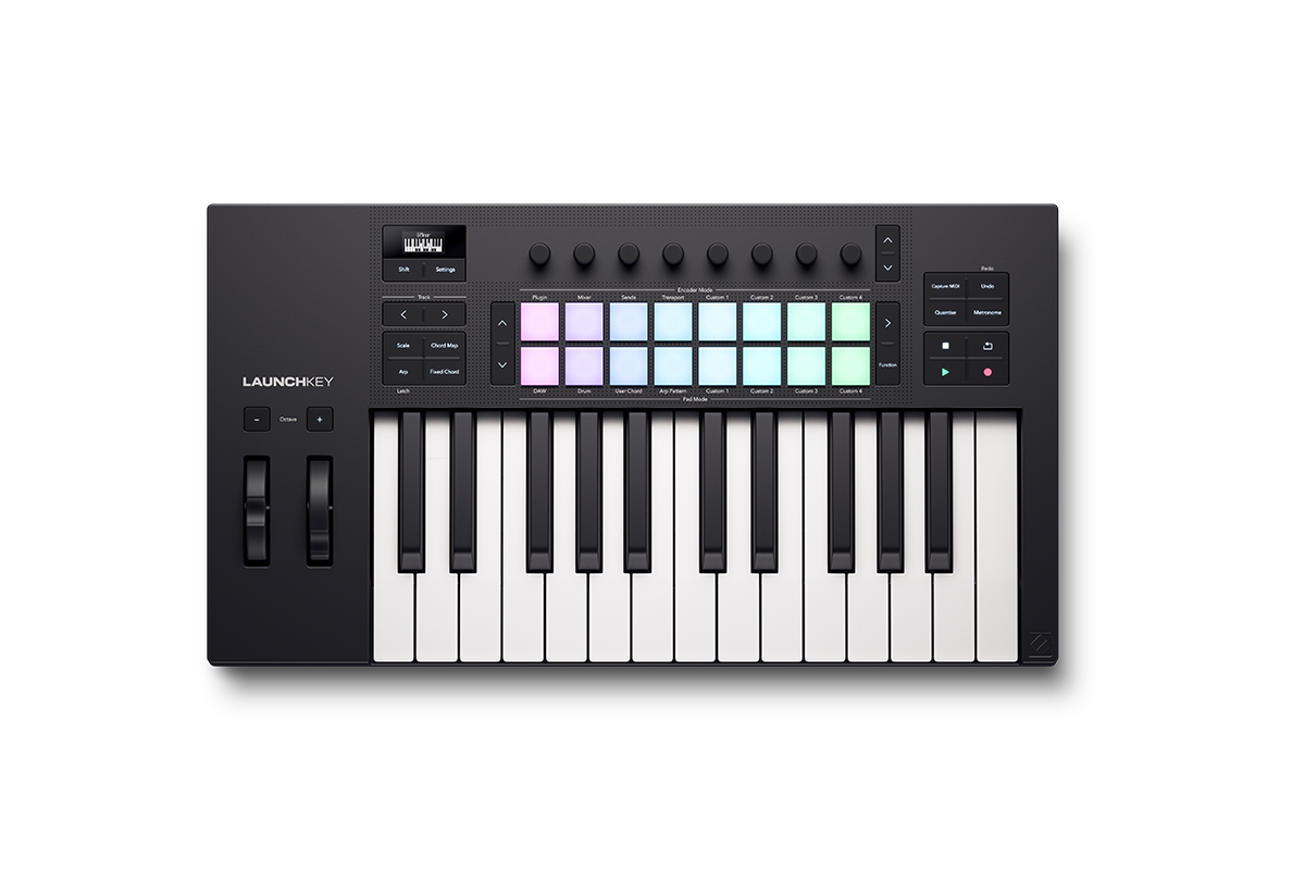 MIDI клавиатура NOVATION Launchkey 25 MK4