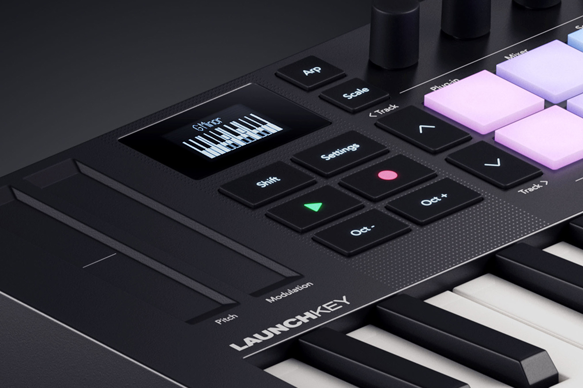 MIDI клавиатура NOVATION Launchkey Mini 25 MK4