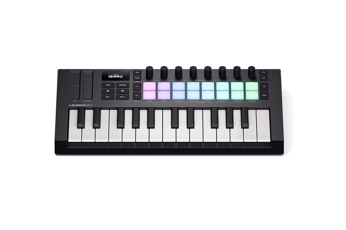MIDI клавиатура NOVATION Launchkey Mini 25 MK4