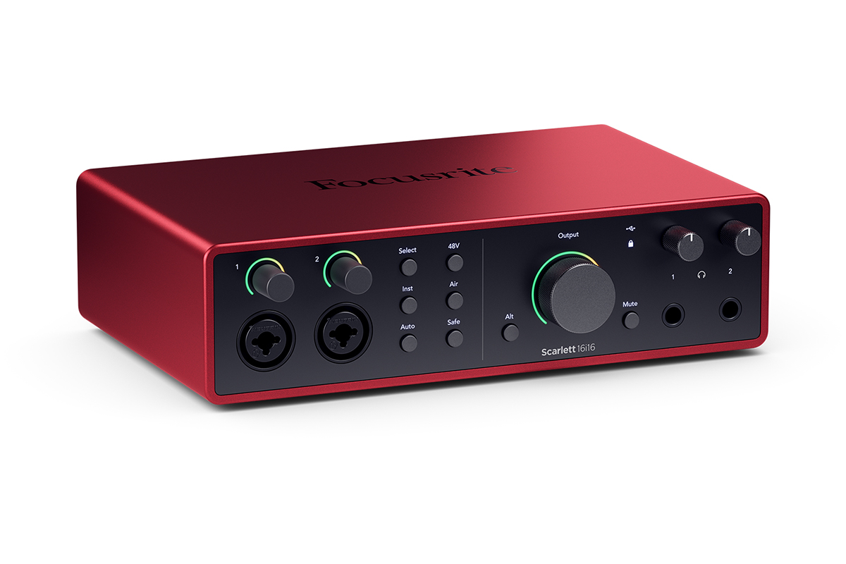 Аудіоінтерфейс FOCUSRITE Scarlett 16i16 4th Gen