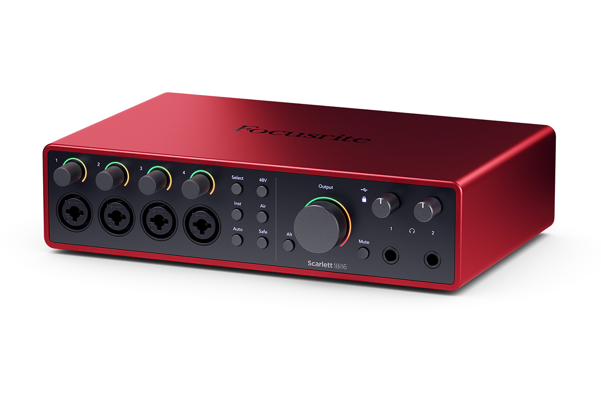 Аудіоінтерфейс FOCUSRITE Scarlett 18i16 4th Gen