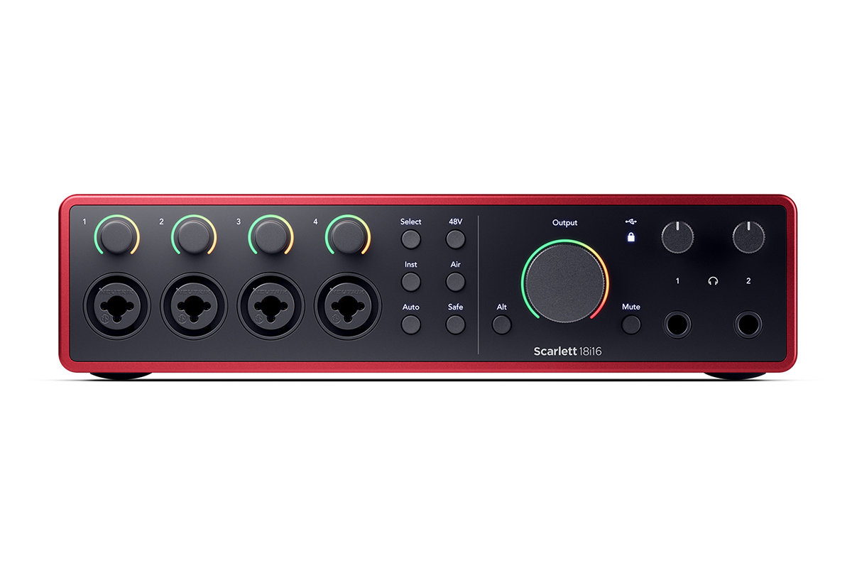 Аудіоінтерфейс FOCUSRITE Scarlett 18i16 4th Gen