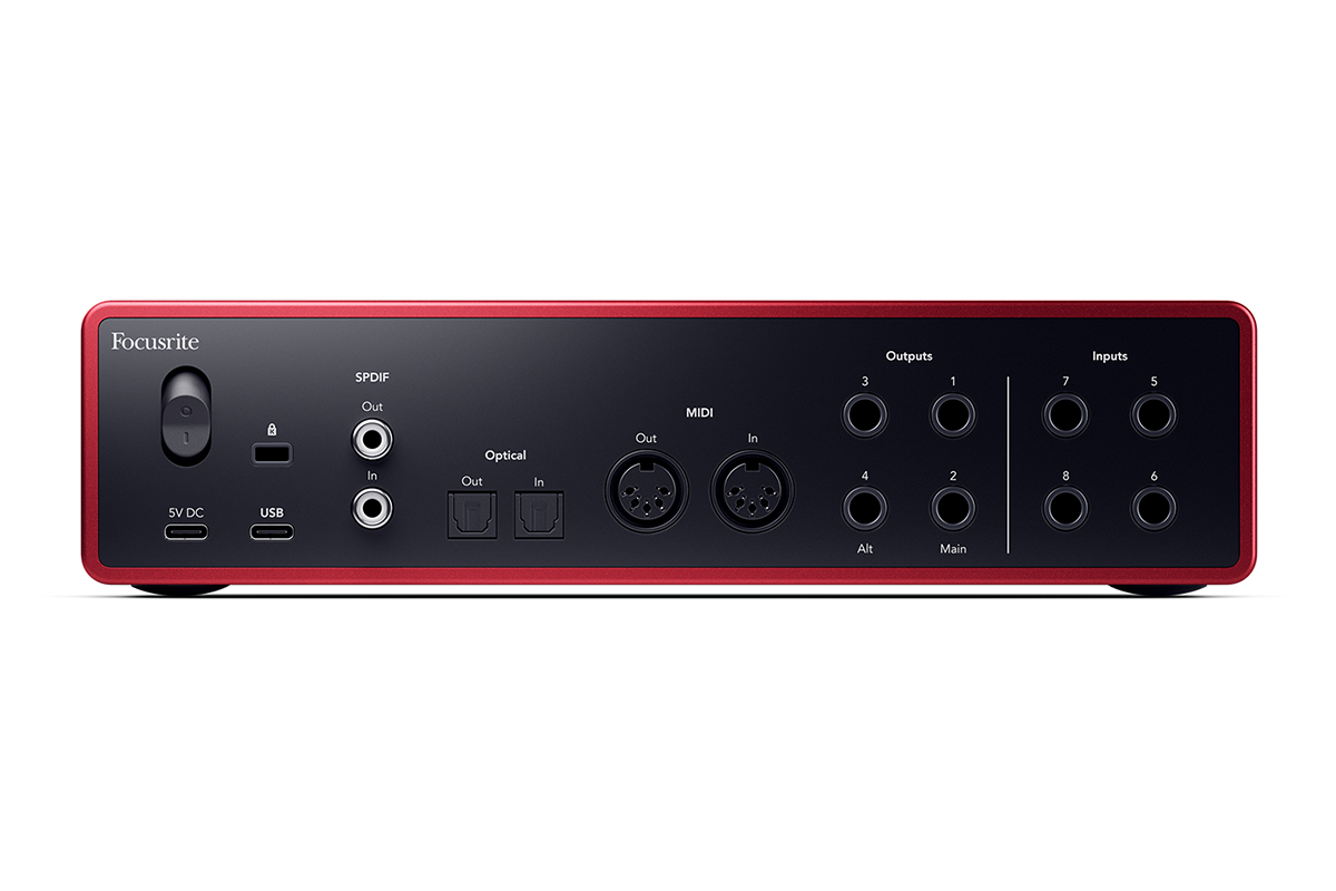 Аудіоінтерфейс FOCUSRITE Scarlett 18i16 4th Gen