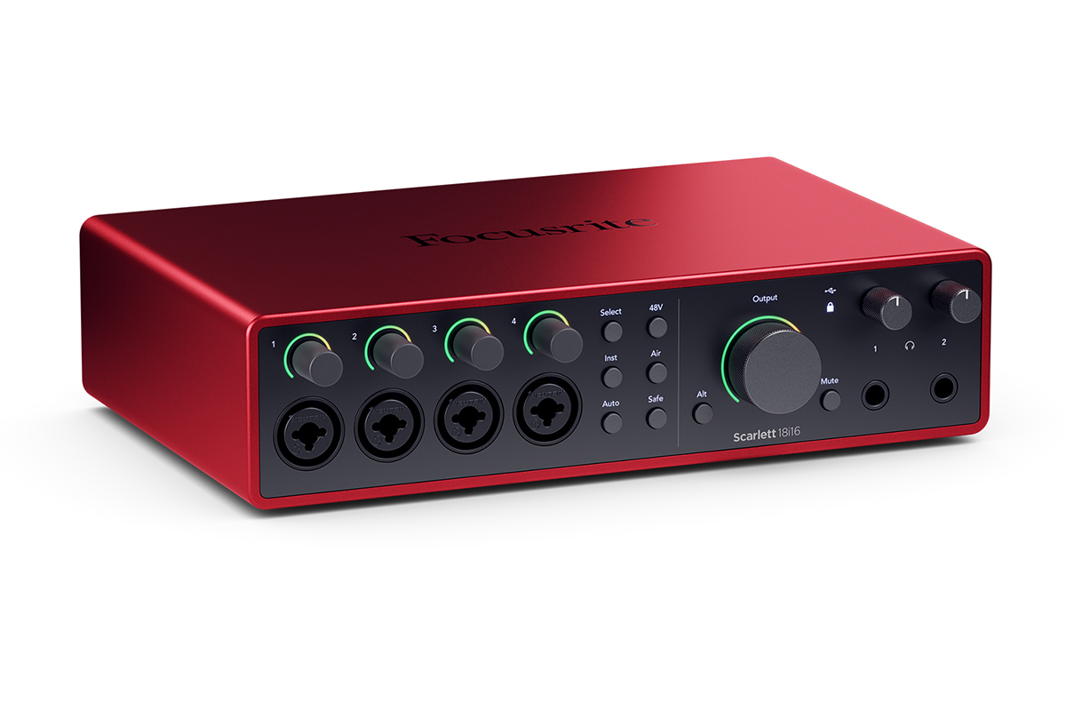 Аудіоінтерфейс FOCUSRITE Scarlett 18i16 4th Gen