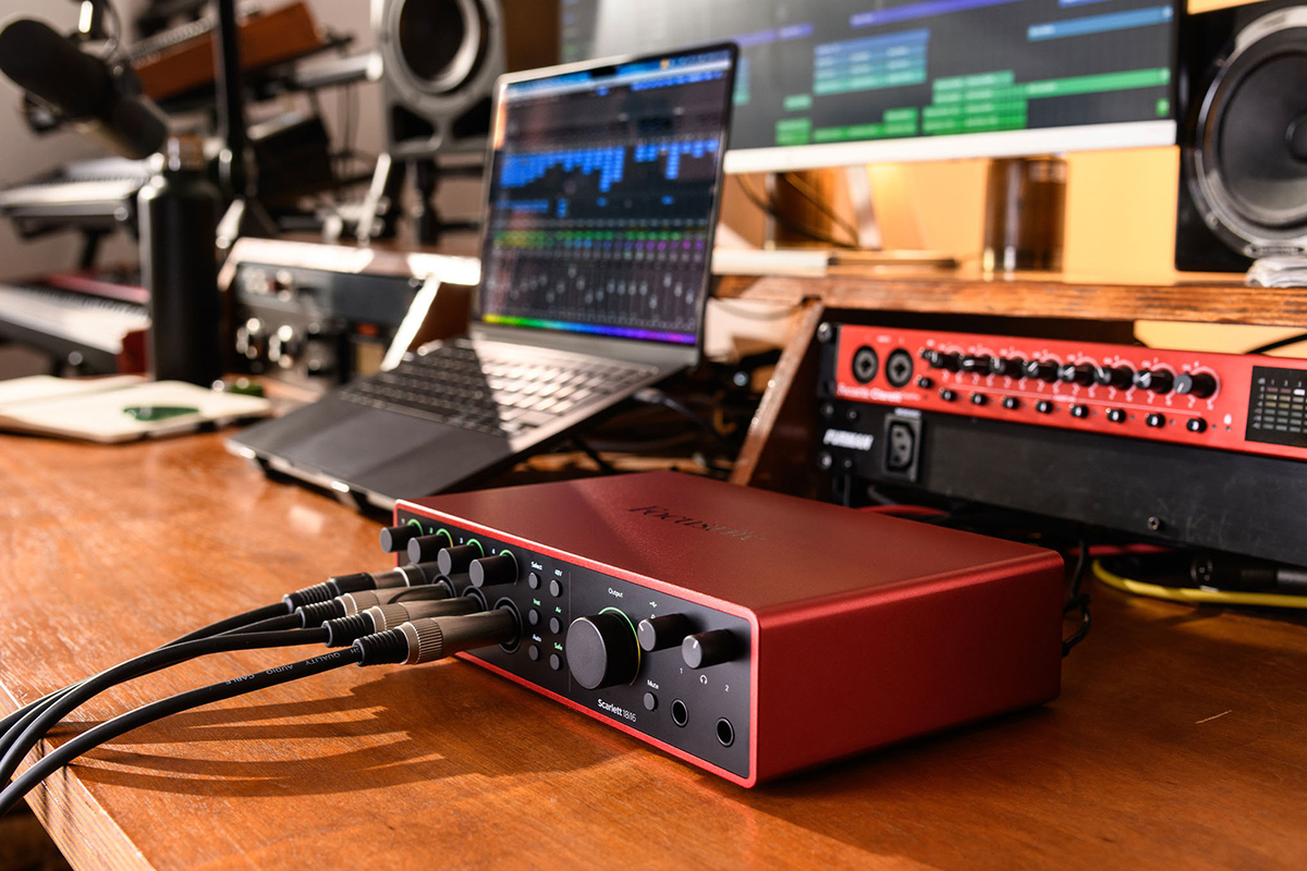 Аудіоінтерфейс FOCUSRITE Scarlett 18i16 4th Gen