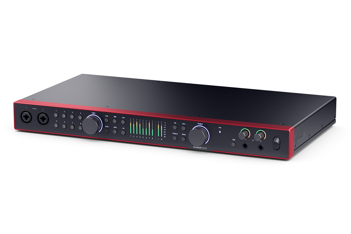 Аудиоинтерфейс FOCUSRITE Scarlett 18i20 4th Gen