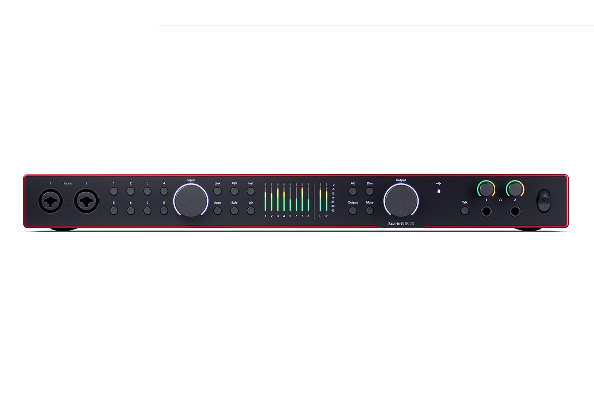 Аудиоинтерфейс FOCUSRITE Scarlett 18i20 4th Gen