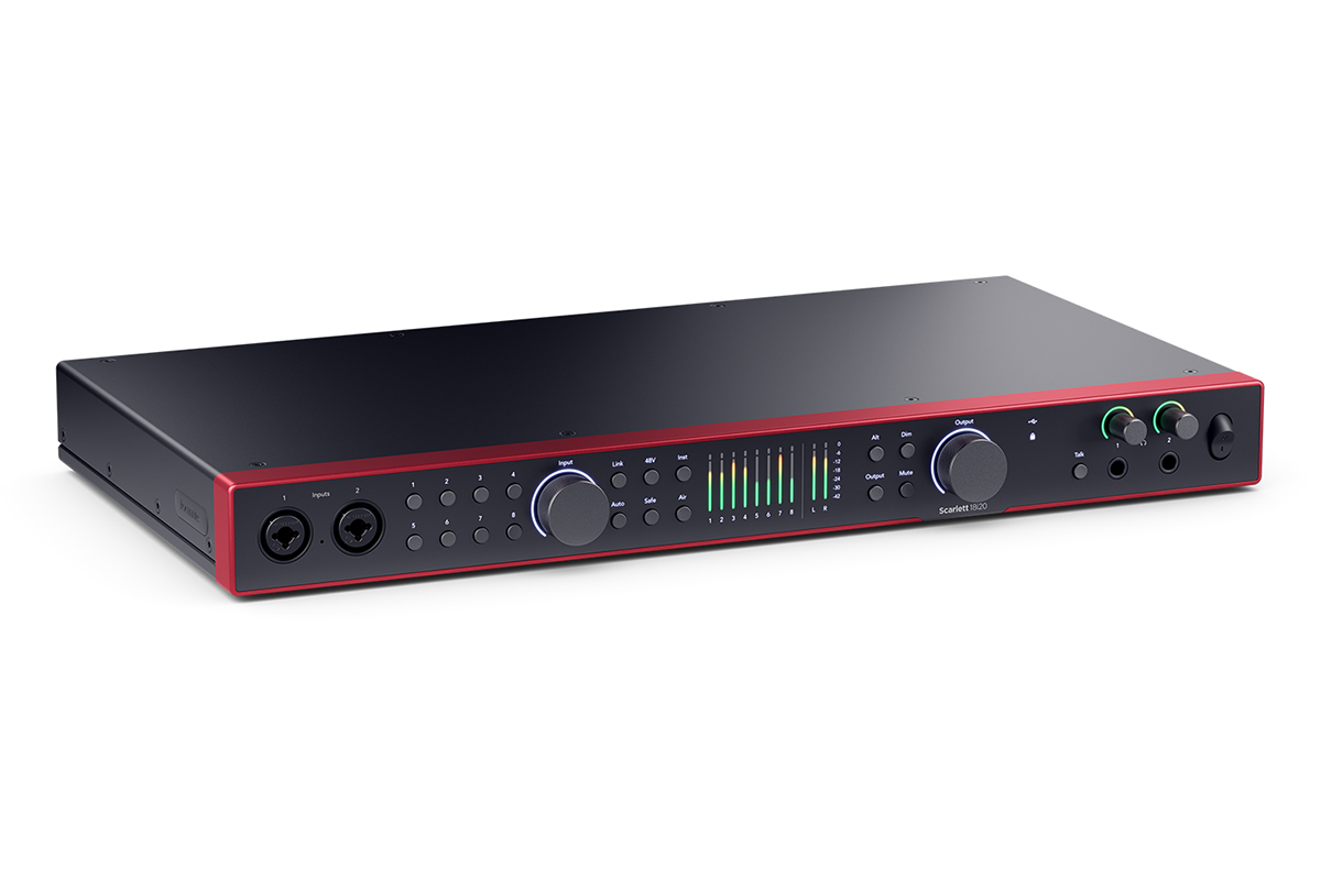 Аудиоинтерфейс FOCUSRITE Scarlett 18i20 4th Gen