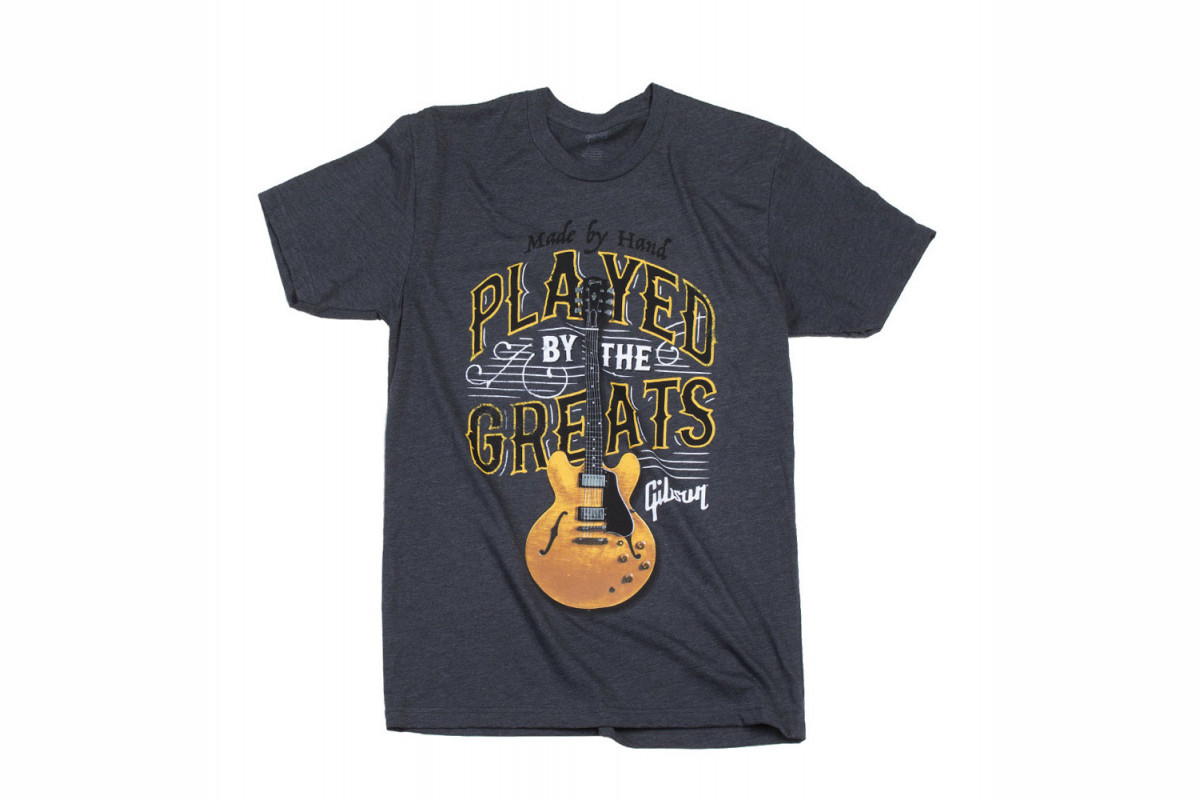 Футболка GIBSON PLAYED BY THE GREATS T-SHIRT (CHARCOAL) XL