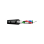 Кабель микрофонный KLOTZ TITANIUM STARQUAD ANALOG AUDIO CABLE WITH MALE XLR TO BALANCED JACK PLUG 1.5 M