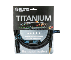 Кабель микрофонный KLOTZ TITANIUM STARQUAD ANALOG AUDIO CABLE WITH MALE XLR TO BALANCED JACK PLUG 3 M Кабель микрофонный KLOTZ TITANIUM STARQUAD ANALOG AUDIO CABLE WITH MALE XLR TO BALANCED JACK PLUG 3 M