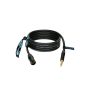Кабель микрофонный KLOTZ TITANIUM STARQUAD ANALOG AUDIO CABLE WITH MALE XLR TO BALANCED JACK PLUG 3 M
