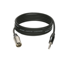 Кабель микрофонный KLOTZ GREYHOUND ANALOG AUDIO CABLE BALANCED WITH MALE XLR TO BALANCED JACK 1.5 M