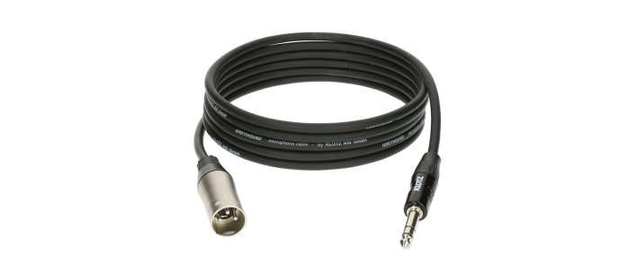 Кабель микрофонный KLOTZ GREYHOUND ANALOG AUDIO CABLE BALANCED WITH MALE XLR TO BALANCED JACK 6 M