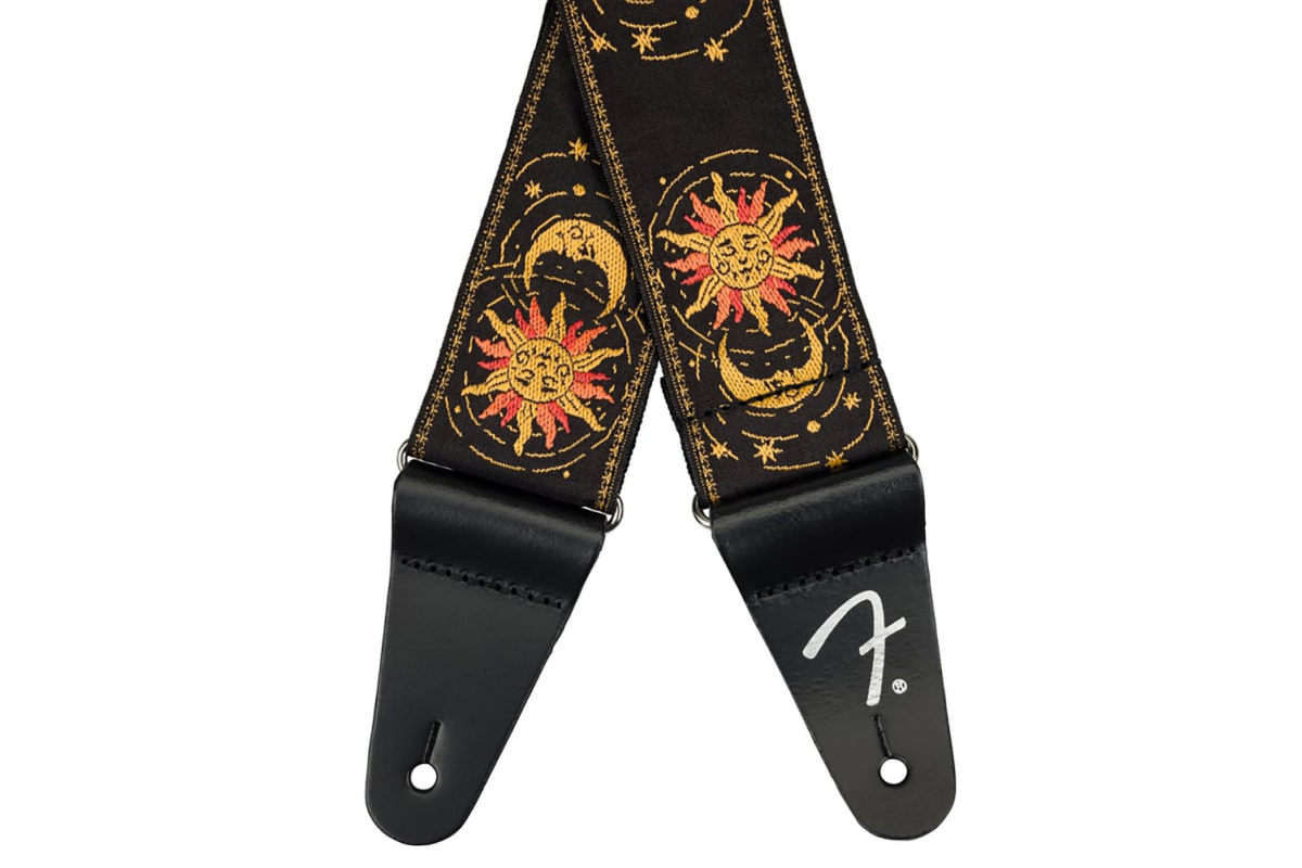 Ремень гитарный FENDER STRAP 2" AMERICAN VINTAGE II SUN STRAP SUNBURST