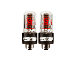 Подобранная пара ламп FENDER GROOVE TUBES GT 6V6 DUET TUBES