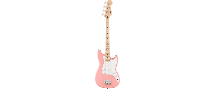 Бас-гітара SQUIER by FENDER SONIC FSR BRONCO BASS SHELL PINK