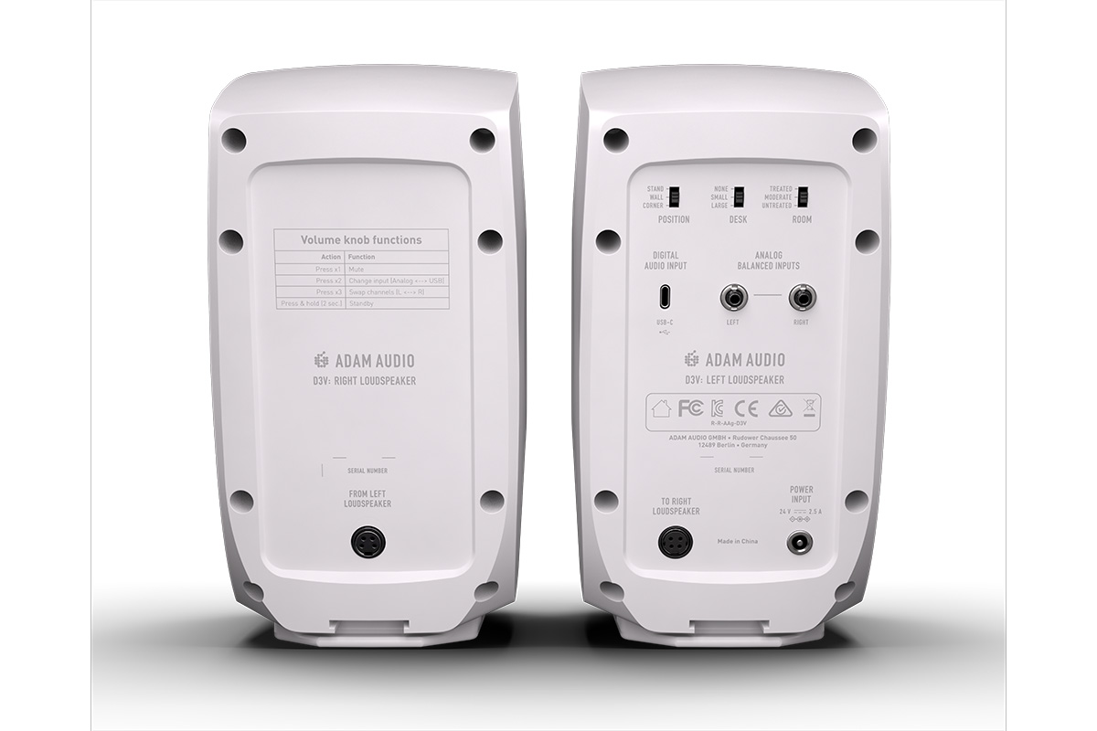 Студийный монитор ADAM AUDIO D3V White