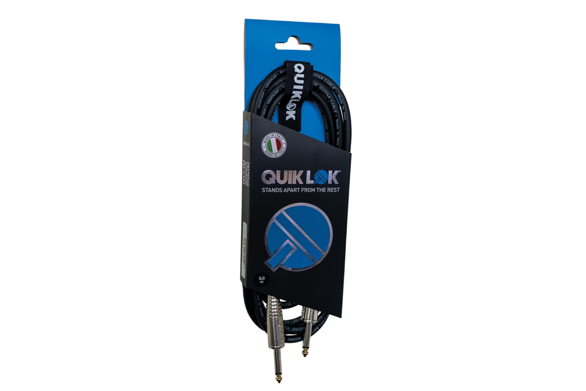 Кабель инструментальный QUIK LOK S204-3BK