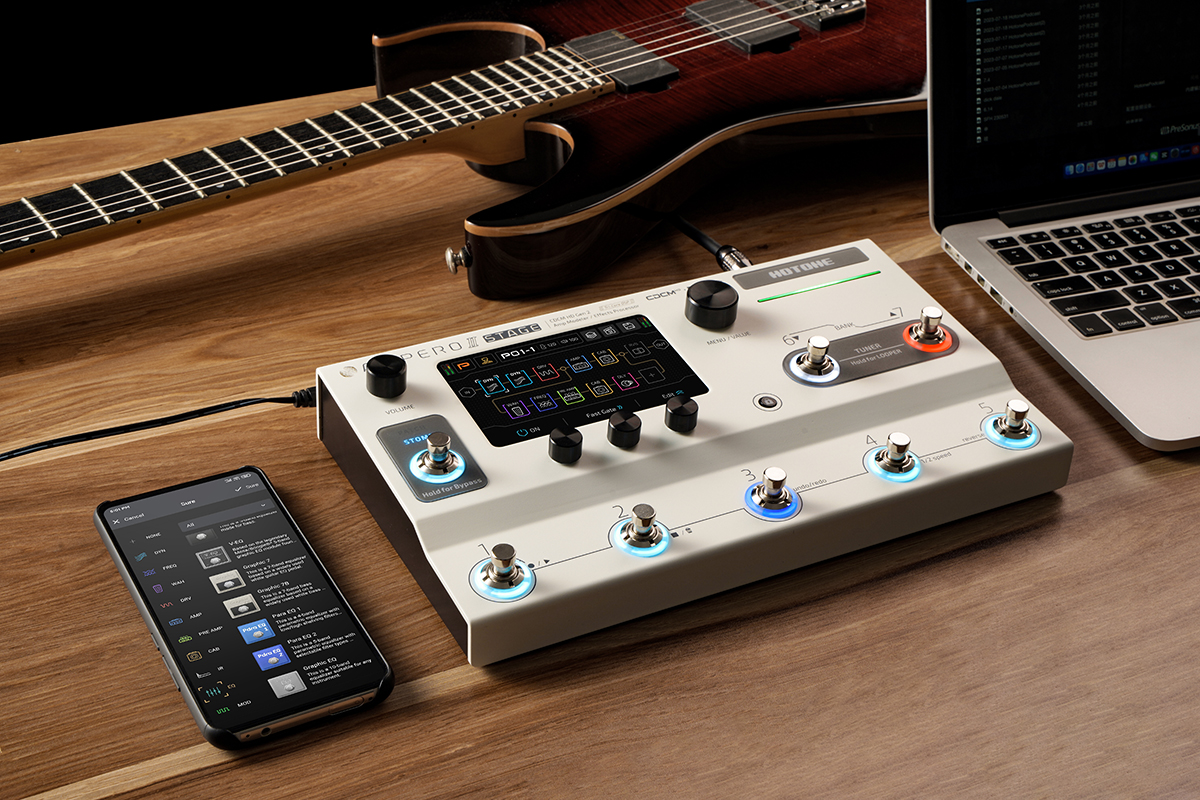 Гитарный процессор эффектов HOTONE AUDIO AMPERO II STAGE