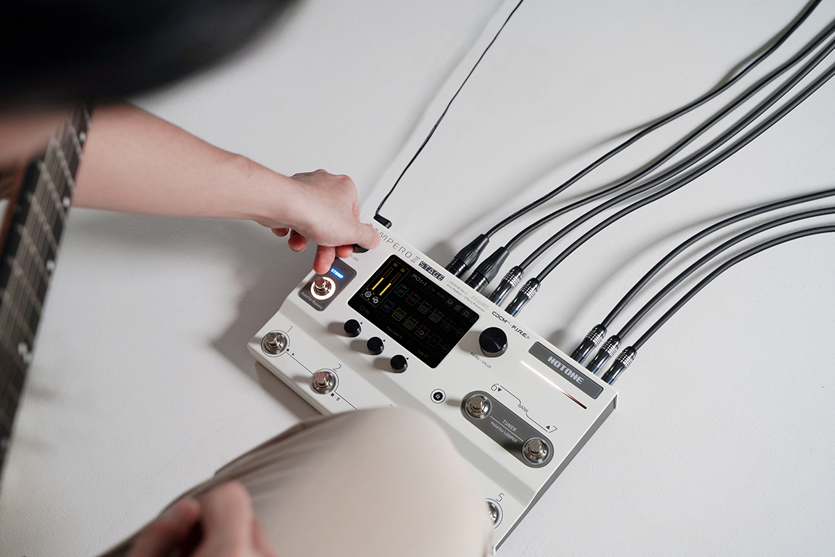 Гитарный процессор эффектов HOTONE AUDIO AMPERO II STAGE