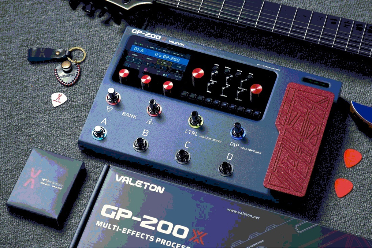 Гітарний процесор ефектів VALETON GP-200X