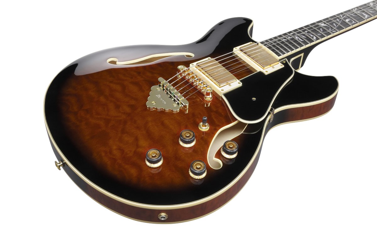 Гитара полуакустическая IBANEZ AS93QMSP DBS