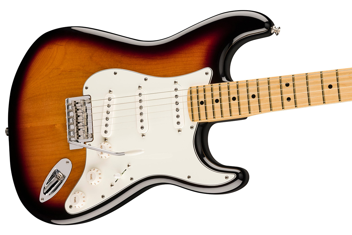 Електрогітара FENDER PLAYER ANNIVERSARY STRATOCASTER MN 2-COLOR SUNBURST