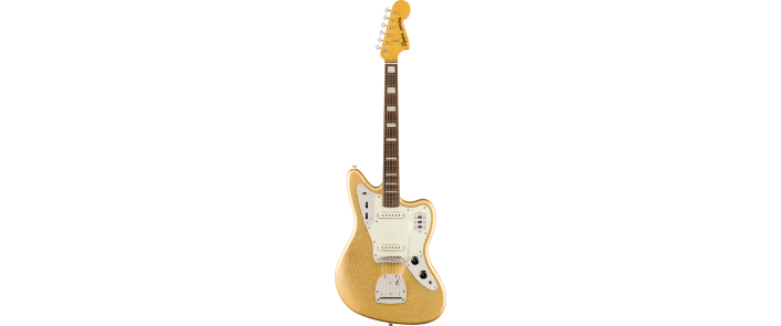 Электрогитара SQUIER LIMITED EDITION CLASSIC VIBE '70S JAGUAR MATCHING HEADSTOCK GOLD SPARKLE
