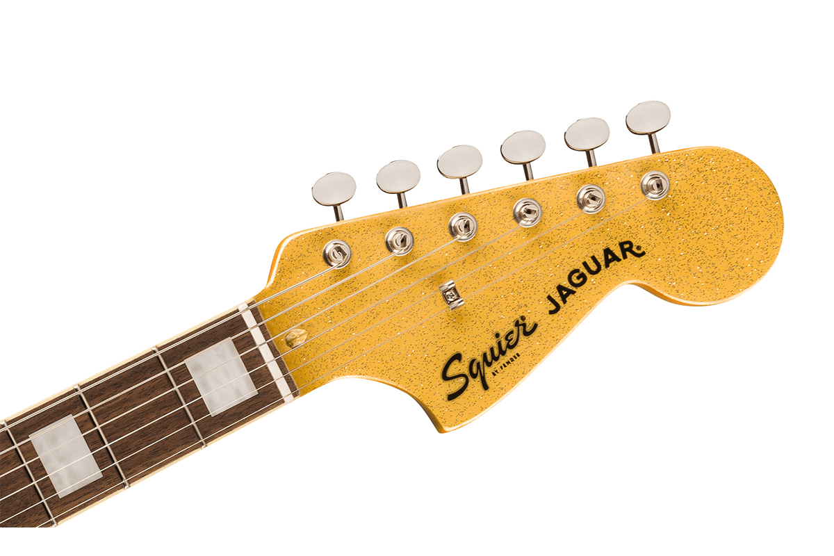 Электрогитара SQUIER LIMITED EDITION CLASSIC VIBE '70S JAGUAR MATCHING HEADSTOCK GOLD SPARKLE