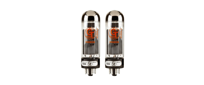 Подобранная пара ламп FENDER GT EL34 TUBES