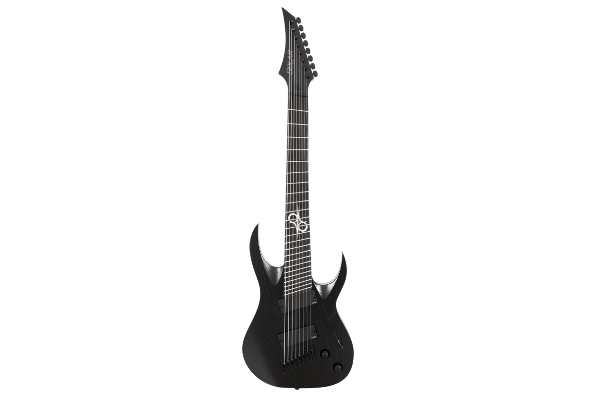 Электрогитара SOLAR GUITARS A1.8ABOP-FF BLACK OPEN PORE