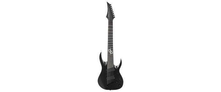 Электрогитара SOLAR GUITARS A1.8ABOP-FF BLACK OPEN PORE