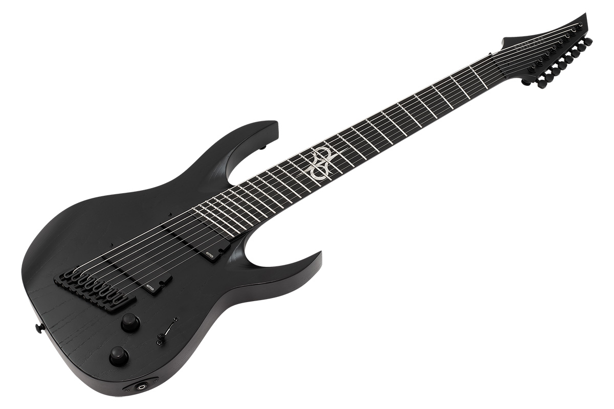 Электрогитара SOLAR GUITARS A1.8ABOP-FF BLACK OPEN PORE