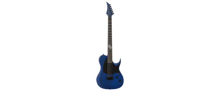 Електрогітара Solar Guitars T2.6BLOP-27+ BLUE OPEN PORE MATTE