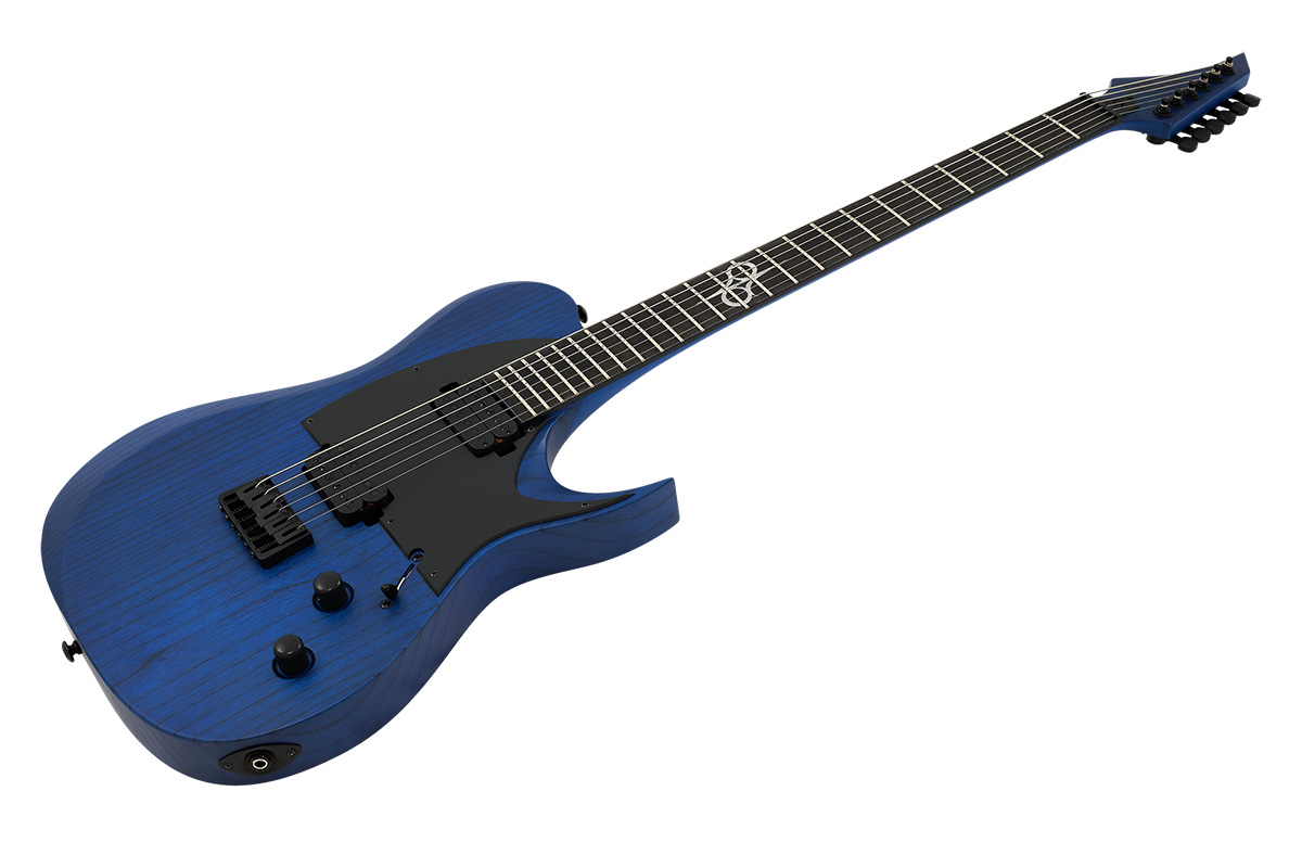 Електрогітара Solar Guitars T2.6BLOP-27+ BLUE OPEN PORE MATTE