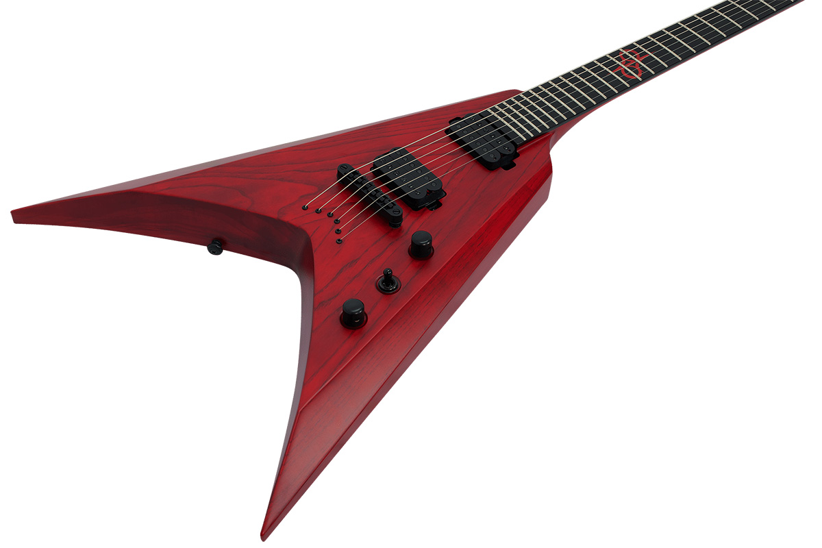 Електрогітара SOLAR GUITARS V2.6TBR SK TRANS BLOOD RED MATTE