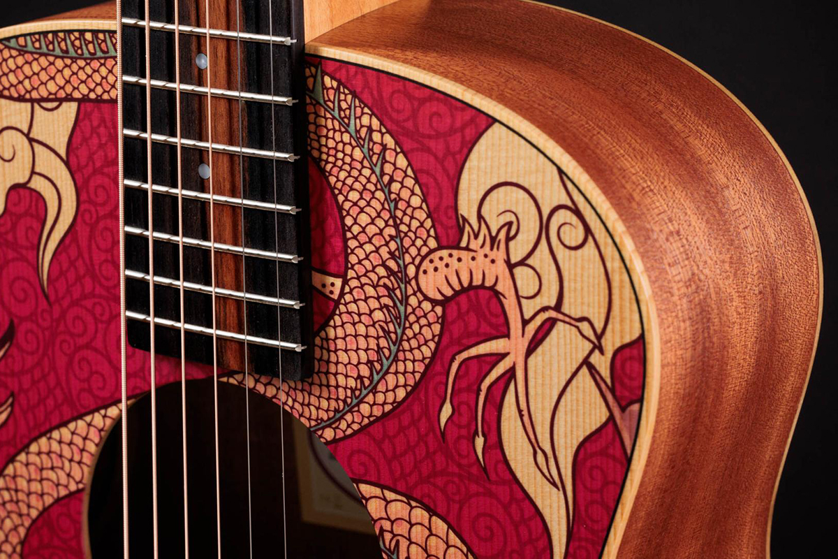 Гітара електроакустична TAYLOR GUITARS GS MIN-e SPECIAL EDITION YEAR OF DRAGON
