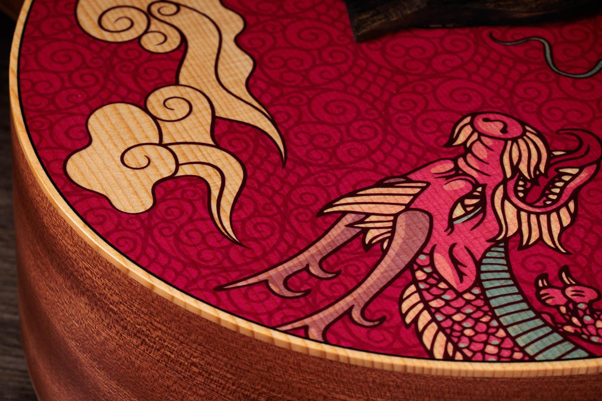 Гітара електроакустична TAYLOR GUITARS GS MIN-e SPECIAL EDITION YEAR OF DRAGON