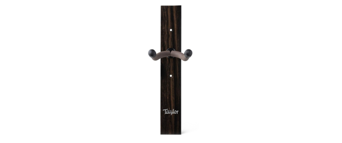 Тримач гітарний настінний TAYLOR GUITARS GUITAR WALL HANGER EBONY ACRYLIC LOGO INLAY